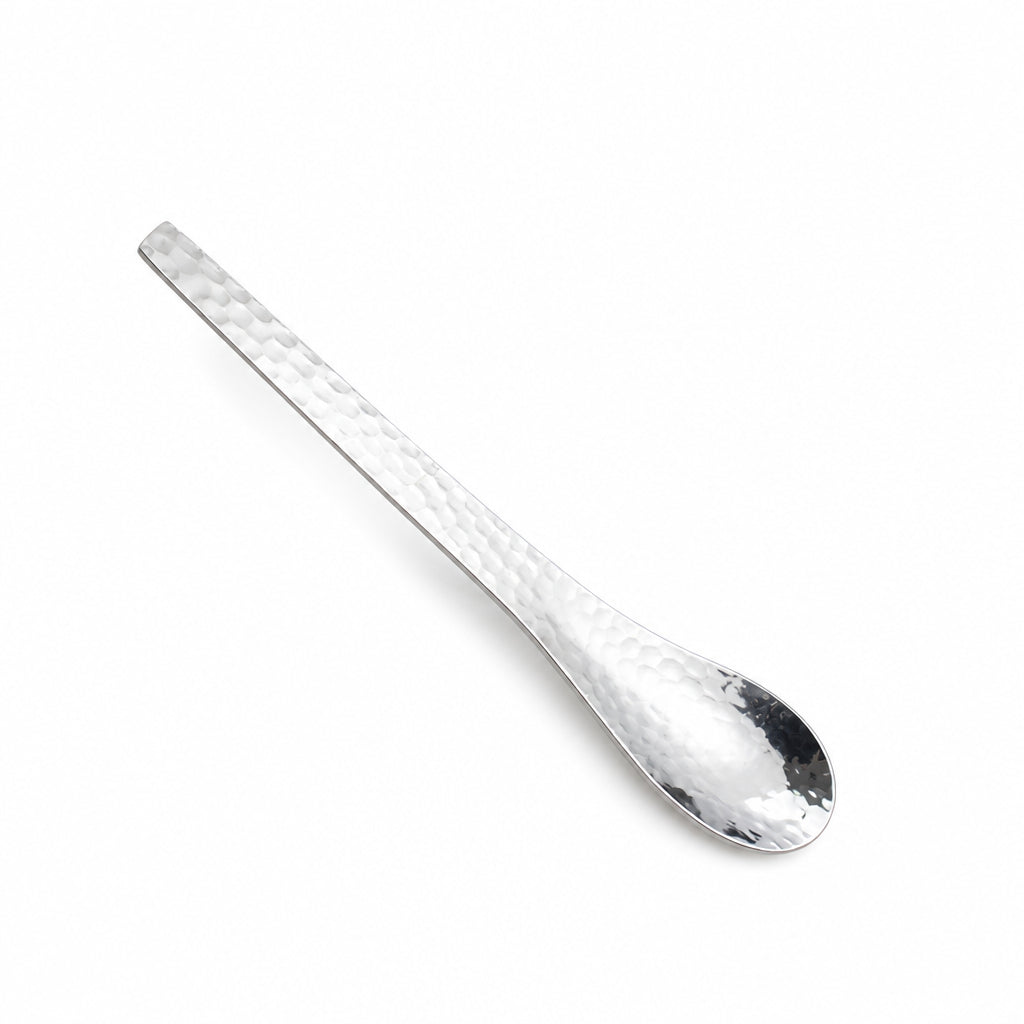 🍰Stainless Steel Hammered Dessert Spoon