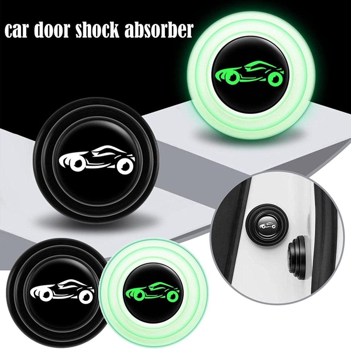 2025 Luminous Car Door Shock Absorbers-10PCS - Denna