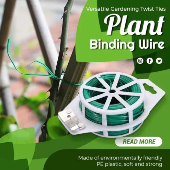 Garden Twist Ties Wire With Shear - Denna