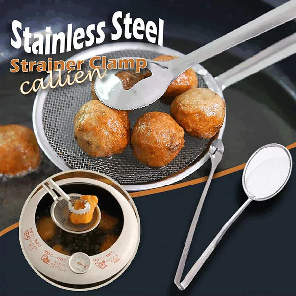 Stainless steel filter clips