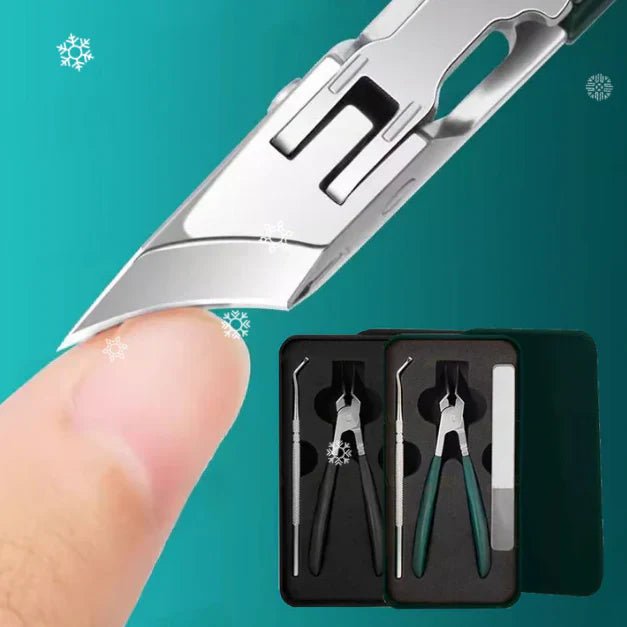 Slant Edge Nail Clipper 3-Piece Set - Denna