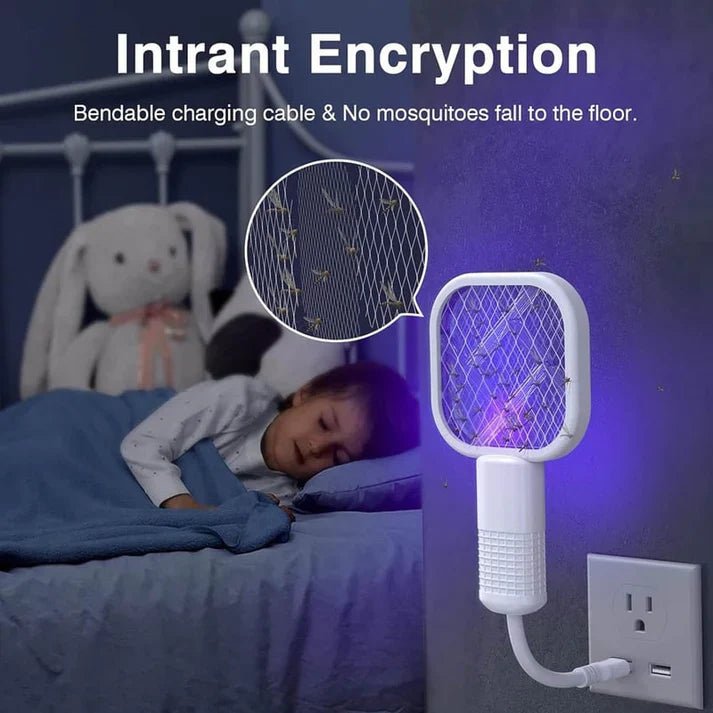 2026 New🦟USB Mini Electric Fly Swatter - Denna