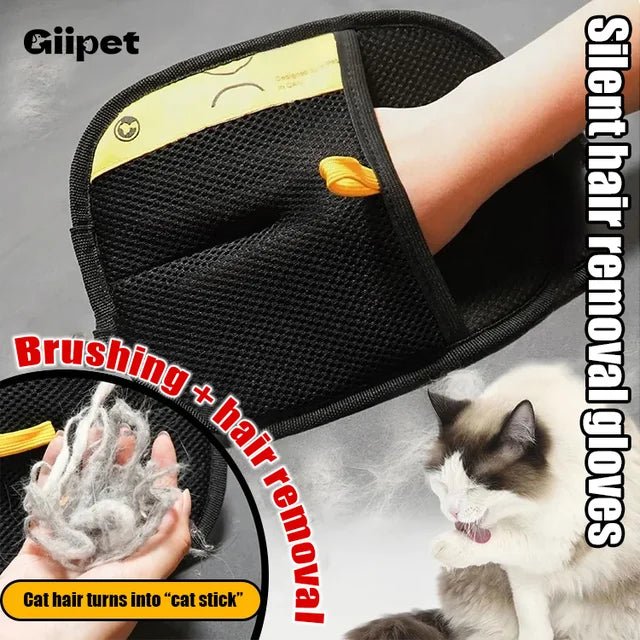 Two-way pet static hair removal gloves - Denna