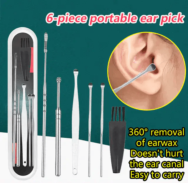 ✨Stainless steel ear scoop set(6 in 1) - Denna