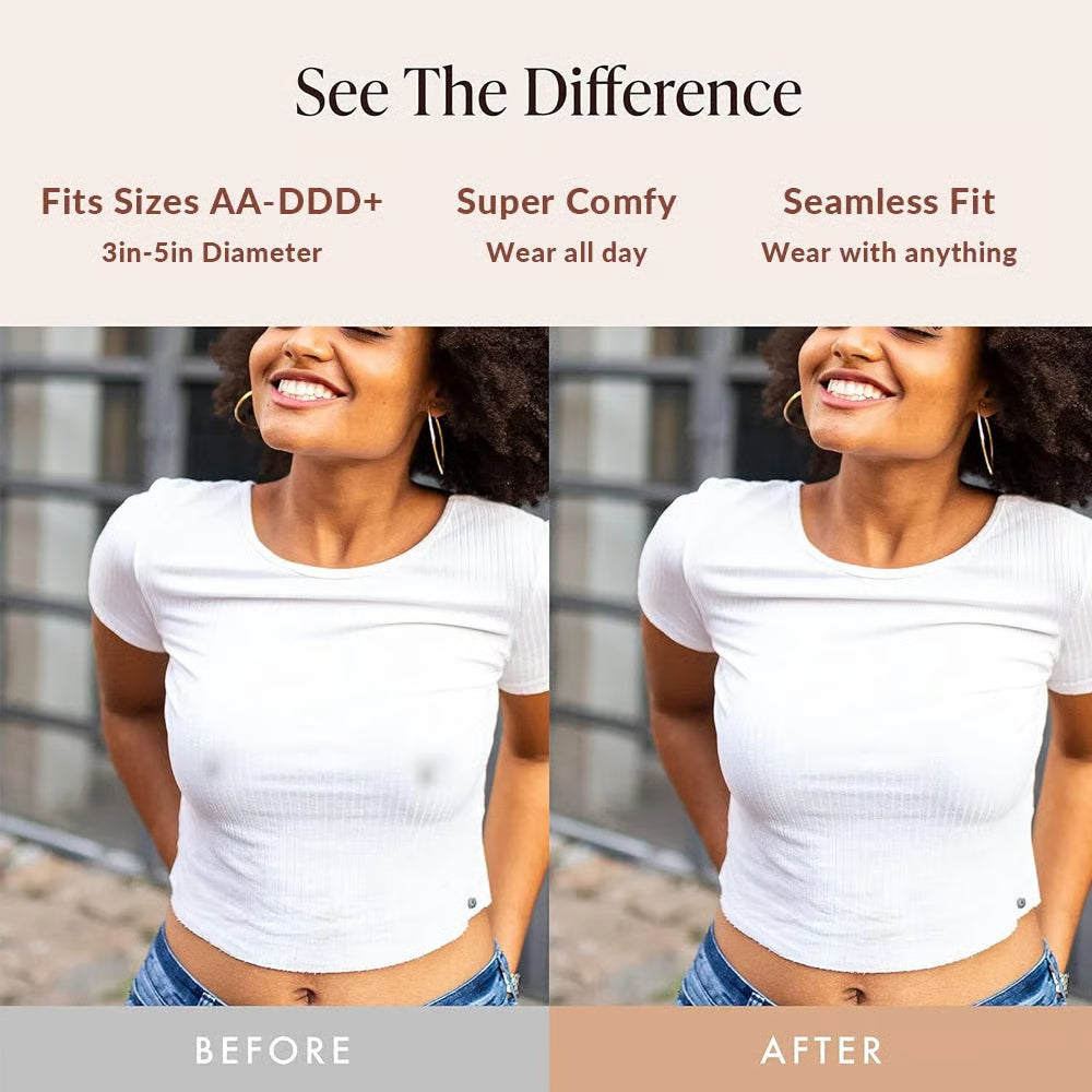 ✨Braless Natural Adhesive Nipple Covers