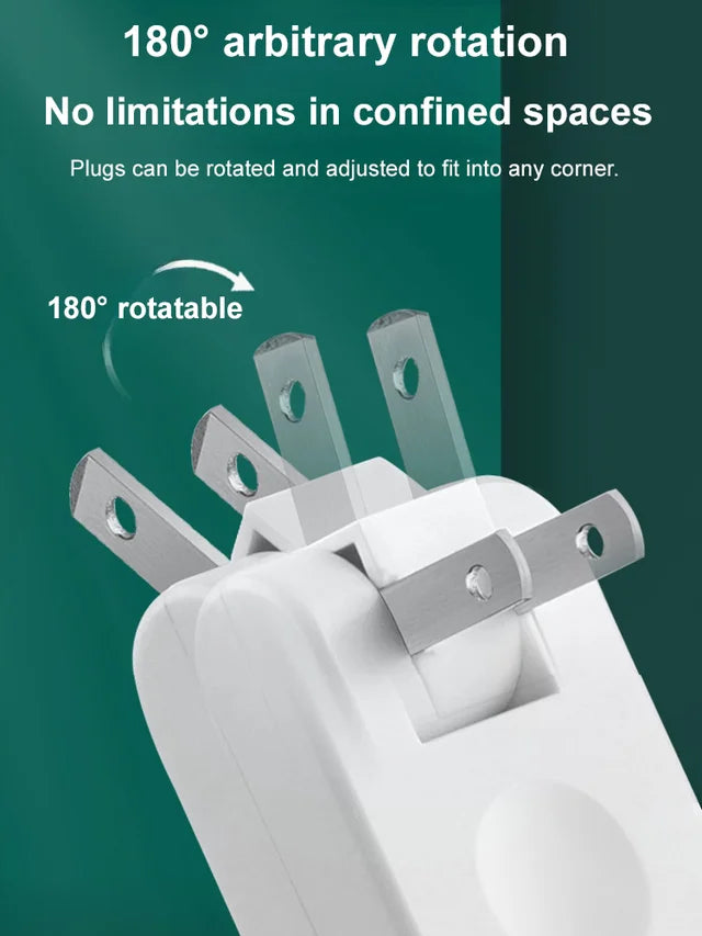 Porous rotatable pure copper socket converter