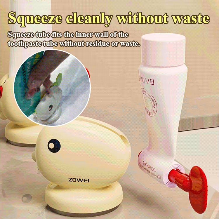 lazy wall suction cup storage toothpaste squeezer