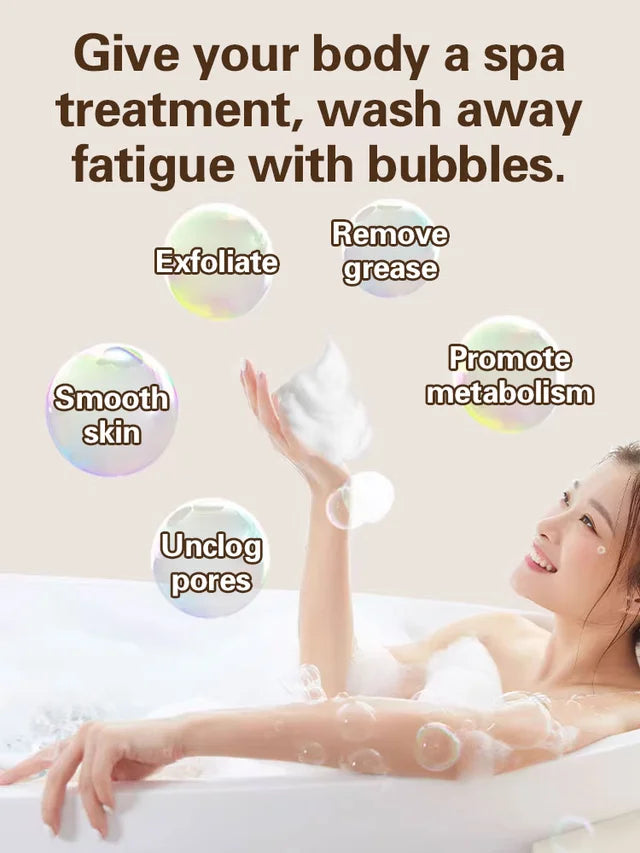 Two in one bath ball