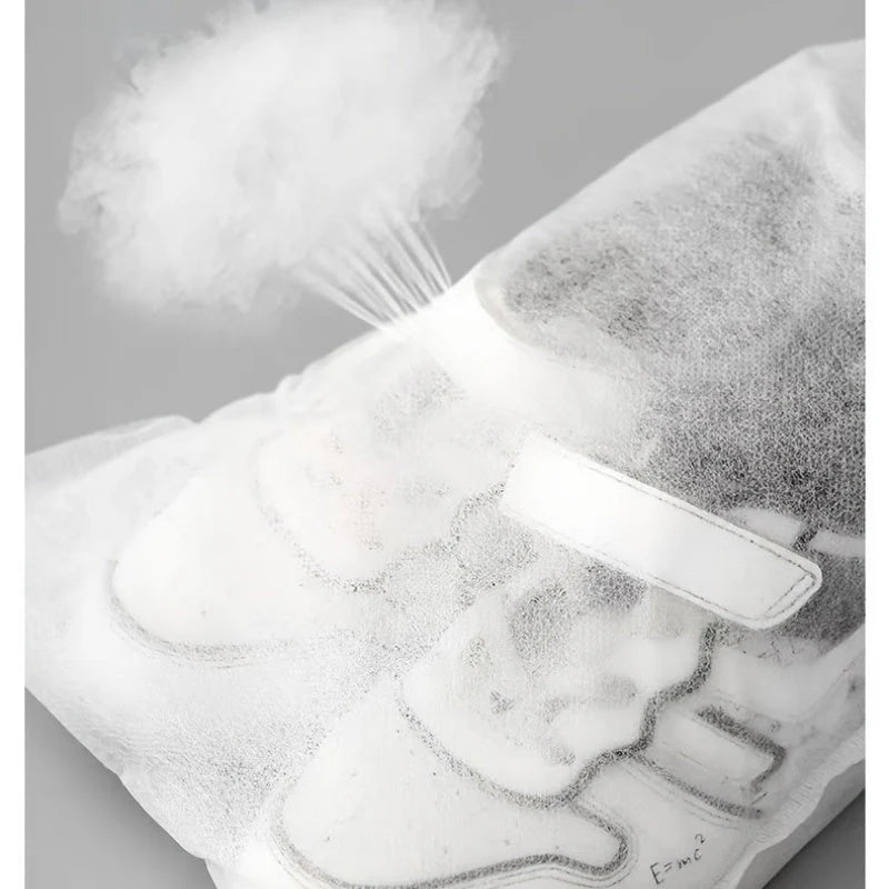 White Portable Shoes Dust Bag💖