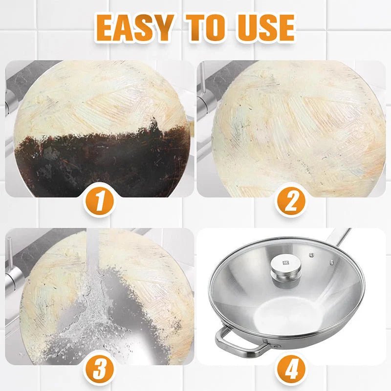 Powerful Burnt Residue Remover Paste for Cookware - Denna