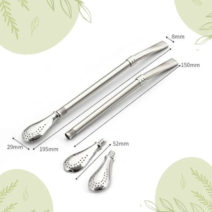 ECO Stainless Steel Partition Straw - Denna
