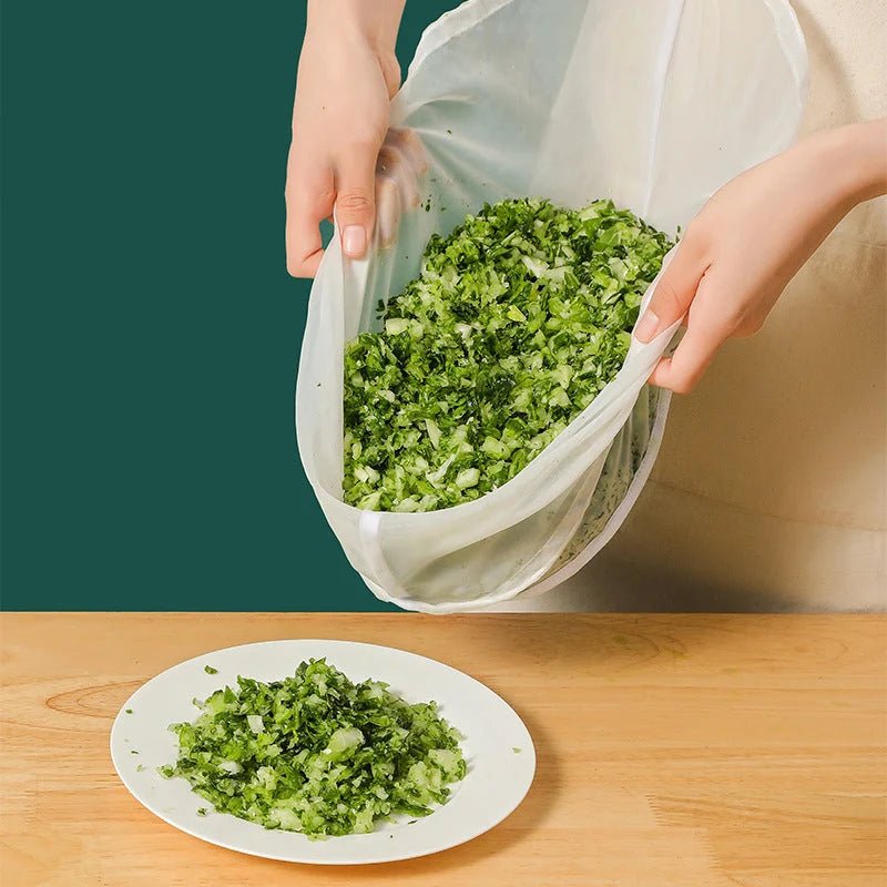 Soy Milk Bag & All Purpose Food Mesh Strainer - Denna