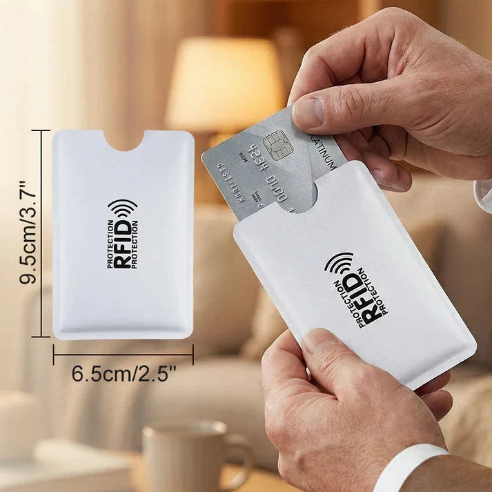 RFID Blocking Sleeves for Credit Cards