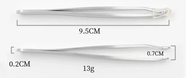 Multifunction Round-tipped Nose Hair Trimming Tweezers