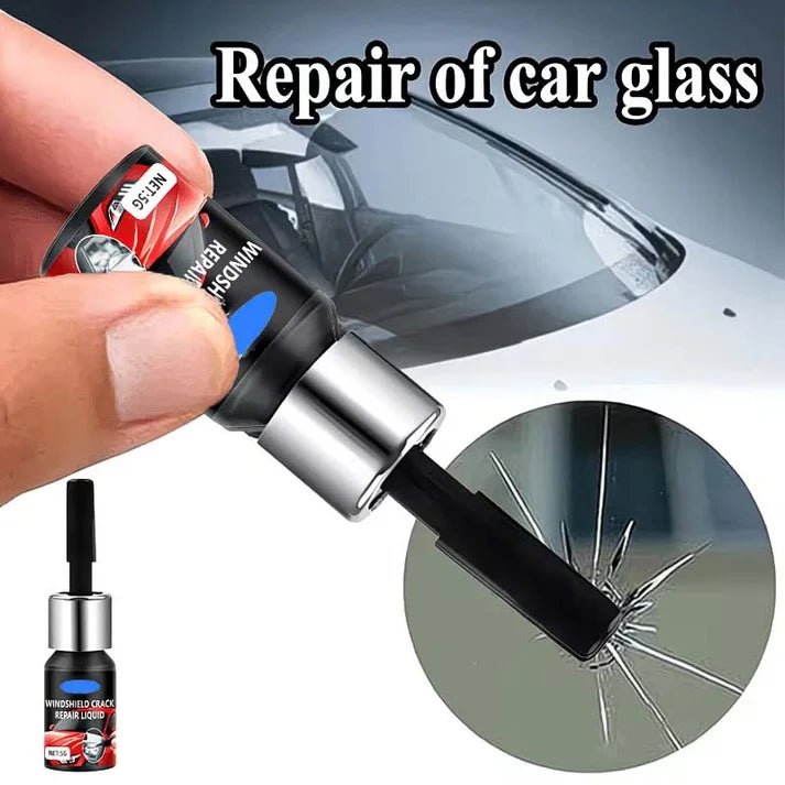 Portable DIY Windshield Crack Repair Kit - Denna