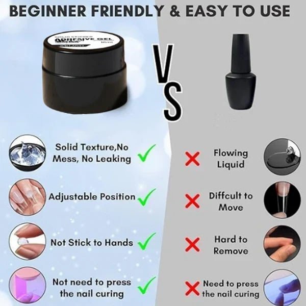 Nail Glue Gel For Artificial Fingernails - Denna