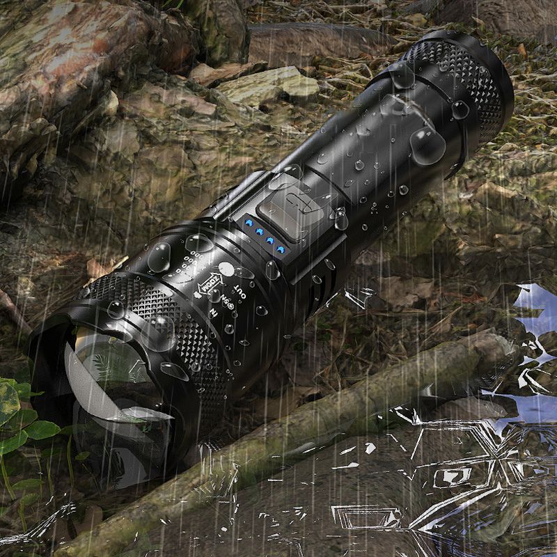 💥 Super-powerful zoom flashlight – extremely bright & waterproof – perfect for outdoor use & emergencies! - Denna