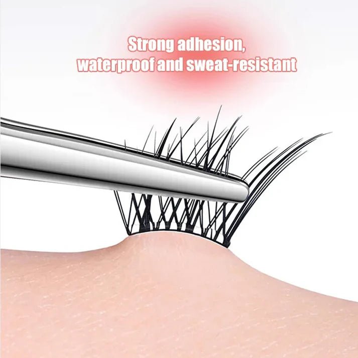💕Self-Adhesive Fox-Eye Winged False Eyelashes - Denna