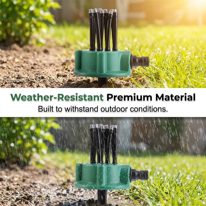 360° Coverage Precision Garden Irrigation Sprinkler - Denna