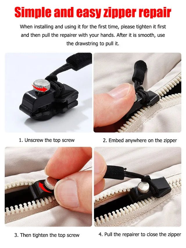 Removable Zipper Repairer(16Pcs/Set) - Denna