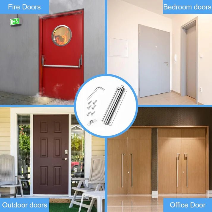 🔥Last Day Promotion 49% OFF -🏡Automatic Door Self-Closing Hinge - Denna