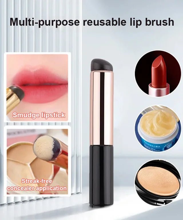 🔥Brand Promotion✨Soft Round Tip Silicone Lip Brush - Denna