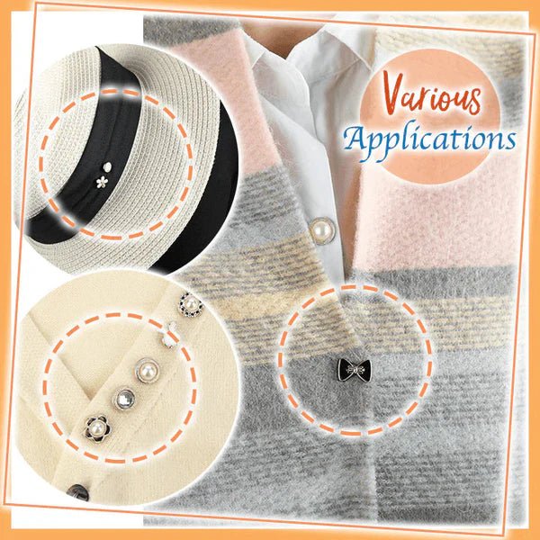 Anti-Exposure Fixed Buttons(20 Pcs) - Denna