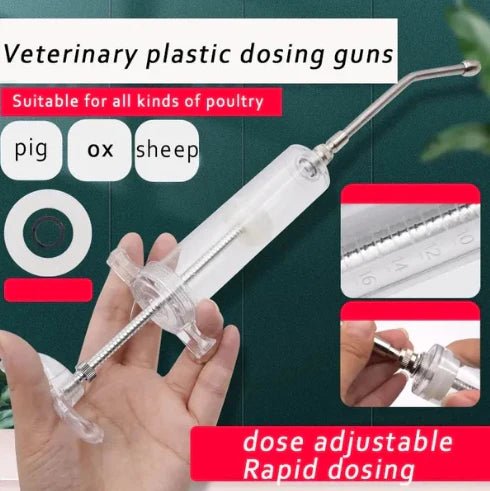 Reusable Manual Feeding Syringe for livestock - Denna