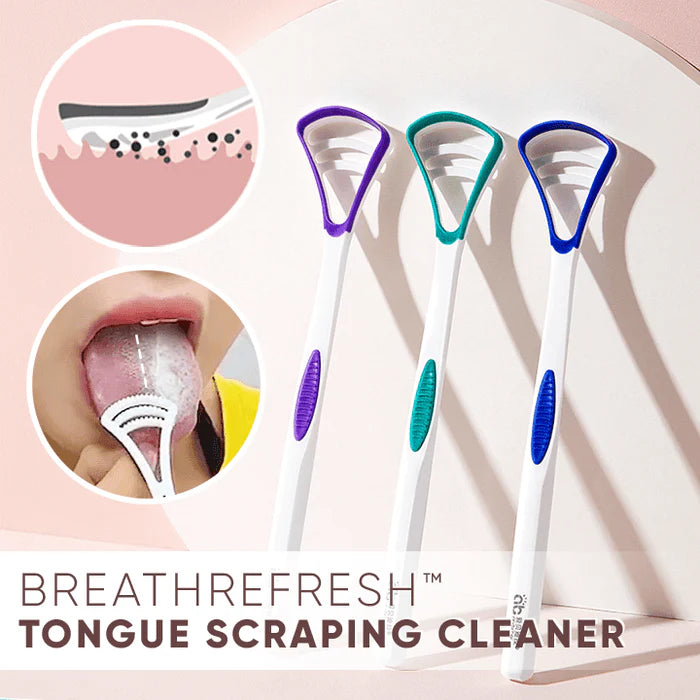 BreathRefresh Tongue Scraping Cleaner(2Pcs)