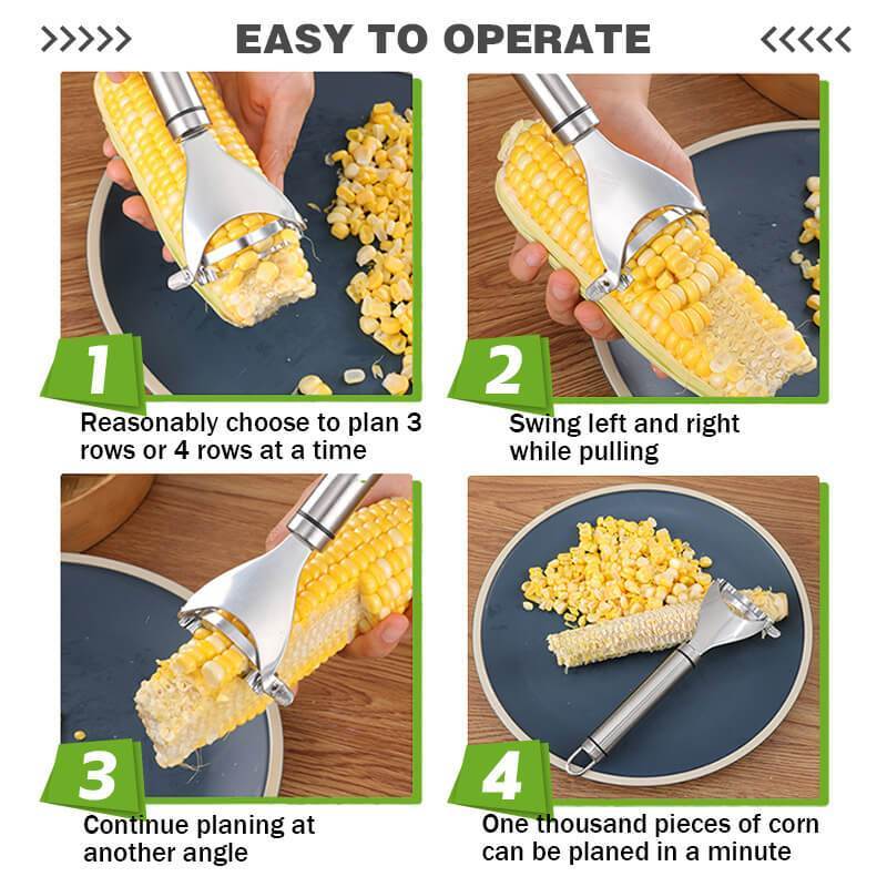 stainless steel corn thresher stripper - Denna