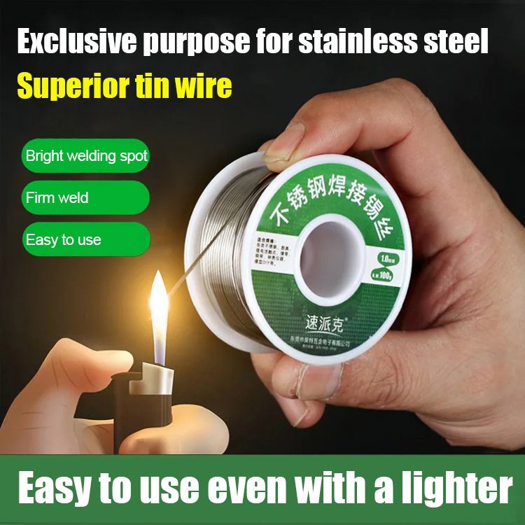 Stainless Steel Soldering Tin Wire - Denna
