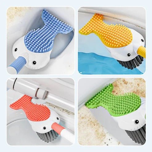 🔥Hot Sale 49% 0FF🔥Wall-Mounted Suction Cup Toilet Cleaning Brush Set - Denna