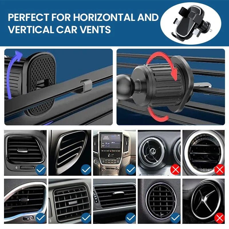 Hook Type 360° Rotatable Phone Holder - Denna