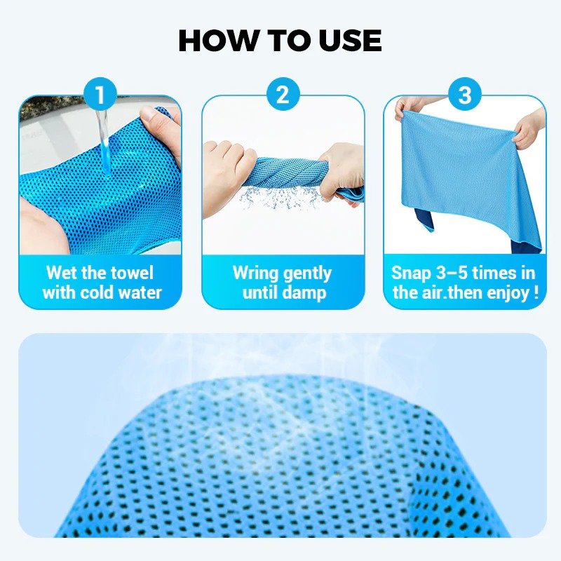 Limited Sale🔥Cold Sweat Towel You Can Use Anywhere, Anytime! - Denna