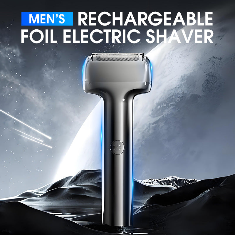 🥳💞50K+ SOLD!💥🪒💷 50% OFF! Rechargeable Foil Razor – No more disposables! One investment, years of smooth shaves. Powerful battery, easy-clean head. Pocket-friendly price. 🔋🪒