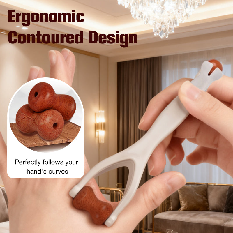 🧠50K+ SOLD!🔥Bian Stone Finger & Palm Roller Massager