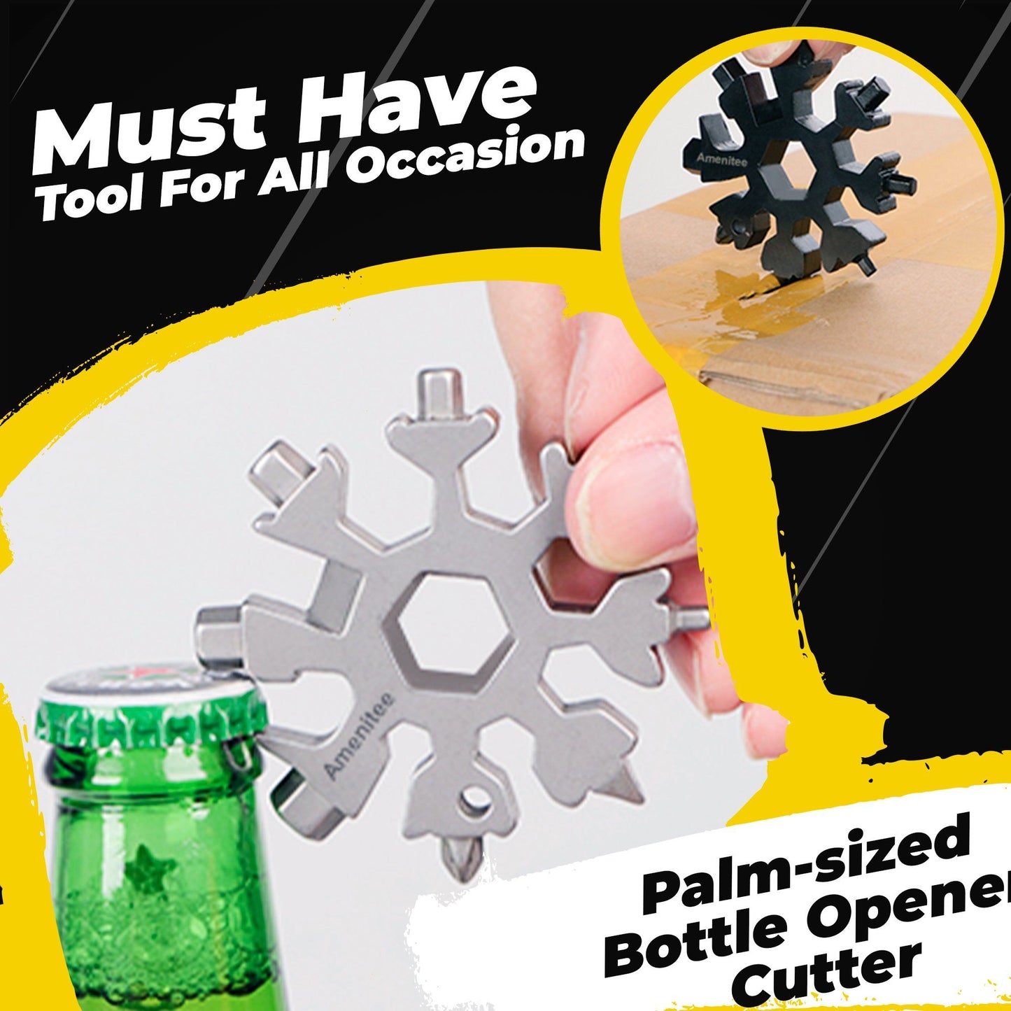 18-in-1 Snowflake Multi-tool (Buy 1 Get 1 Free )