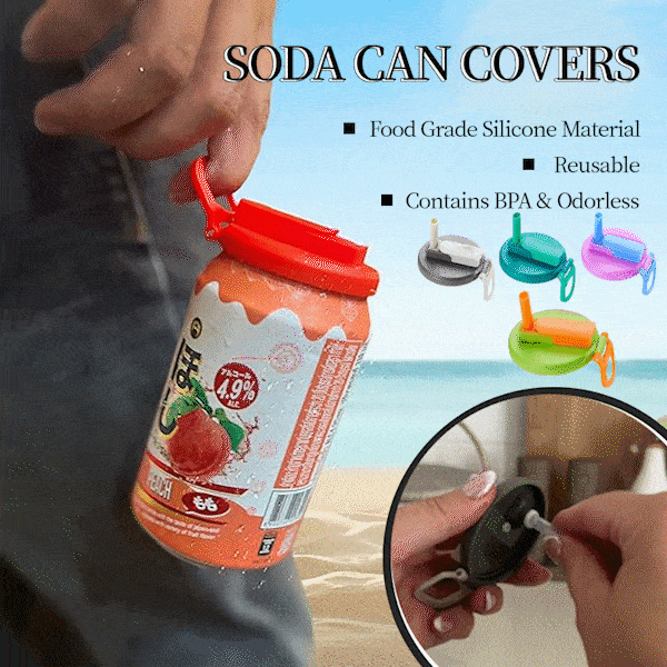 🔥Last Day 49% OFF - 4 Color Soda Can Covers