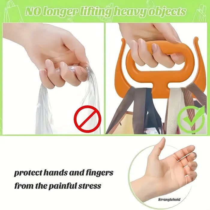 Grocery Bag Carrier Handle Holder