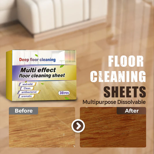 Multipurpose Dissolvable Floor Cleaning Sheets