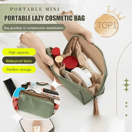 🔥PORTABLE MINI PORTABLE LAZY COSMETIC BAG