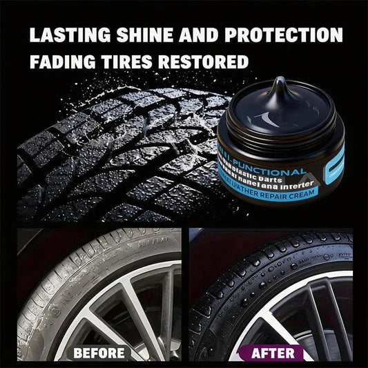 Multi-Functional Plastic & Tire Restorer Cream - Denna