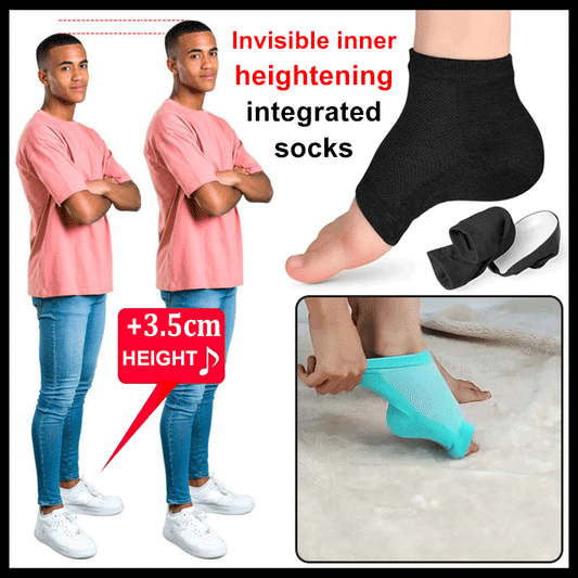 Bionic invisible height-enhancing socks