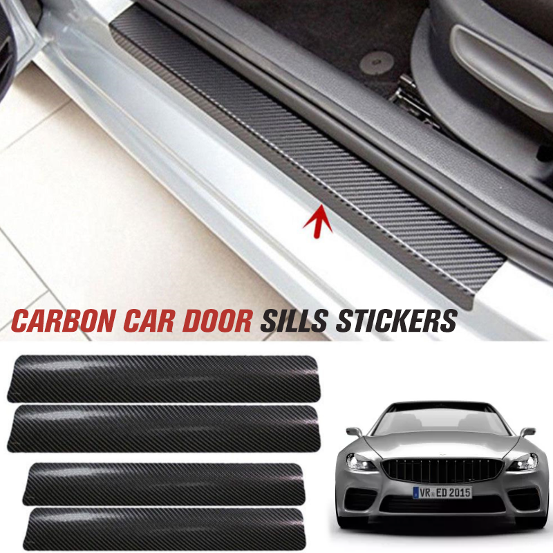 8/4Pcs Car Door Sills Stickers