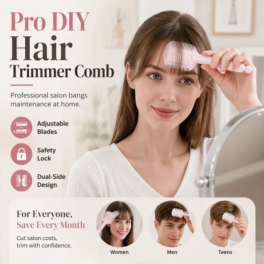 Portable Dual-Use Hair Trimming Comb - Denna