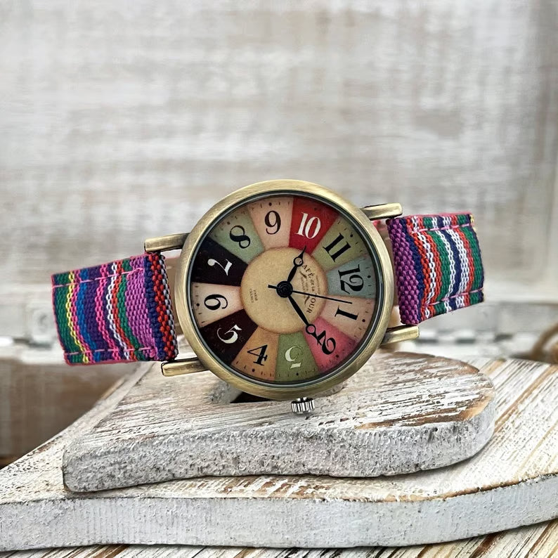 Boho hippie steampunk watch 🔥