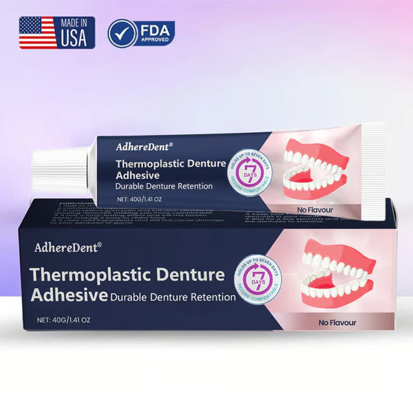 Thermoplastic Denture Adhesive ⏳ Durable Denture Retention