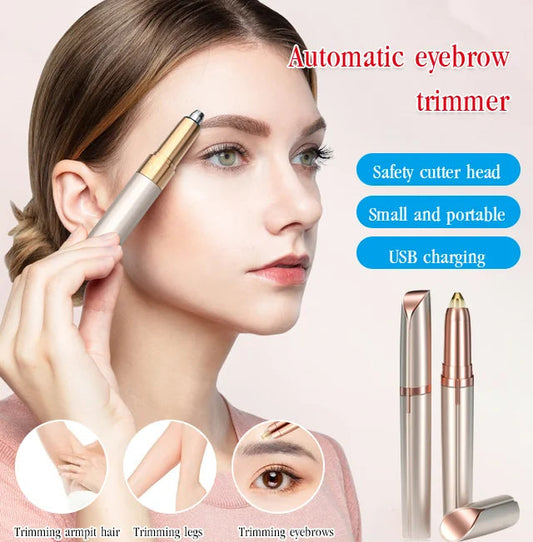 2-in-1 Electric eyebrow trimmer🔥