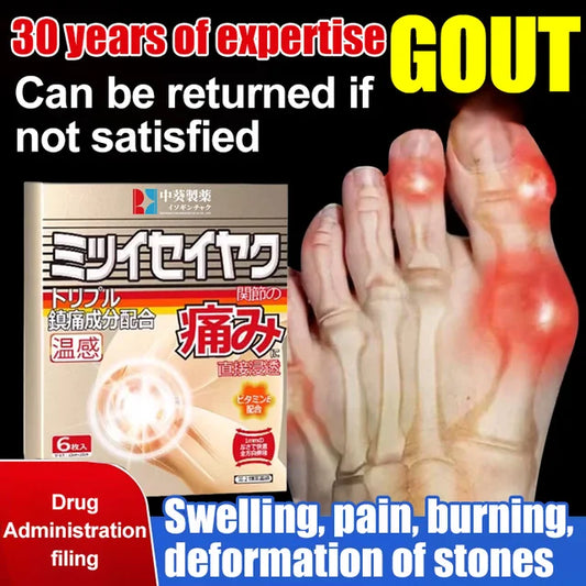 Gout plaster