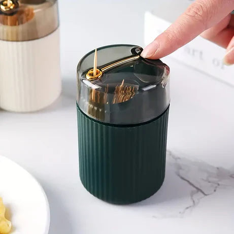 Pop-Up Automatic Toothpick Holder Dispenser